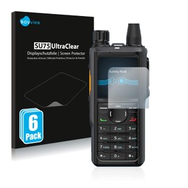 Savvies Screen Protectors for Hytera HP 685 Ultra Transparent Pack of 6