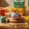 DIF DECO Cute Storage Jars with Lid, Unique Candy Shape