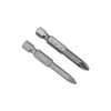 uxcell 1/4-Inch Hex Shank Magnetic #1#2 Screwdriver Bit 50mm Length