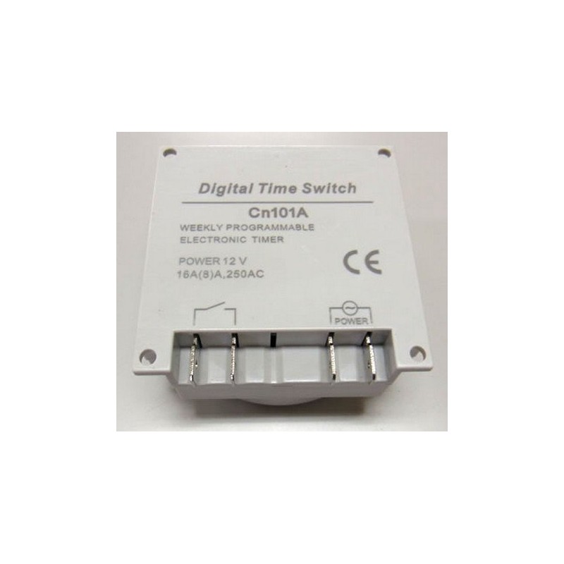 Compact and Lightweight Programmable Timer Switch Relay with Faston Terminals
