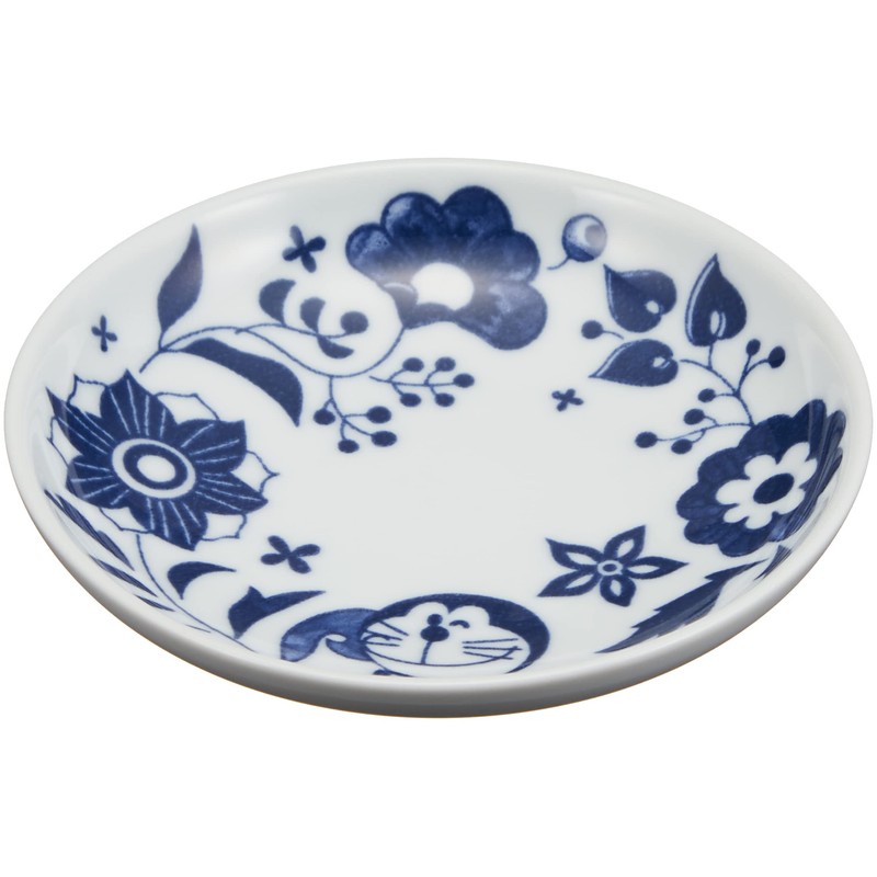 Kaneshotouki 009176 Doraemon Hasami Ware Plate, Small Plate, Diameter 3.9