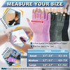 Kecartu 2 Pairs Compression Gloves for Rheumatoid Arthritis, Osteoarthritis, Carpal