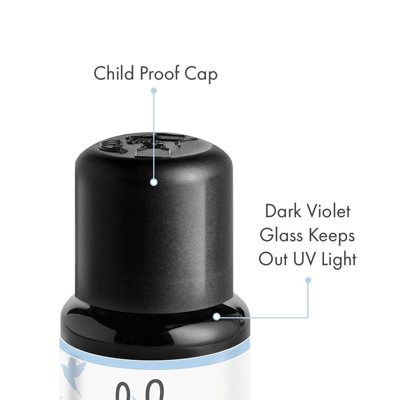 Ellia Let Go Blend Essential Oil, 15 mL Bottle, Clear