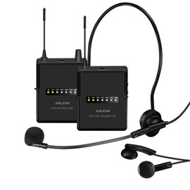 ANLEON MTG-200 Wireless Tour Guide & Language Interpretation System 915Mhz (1 Transmitter 1 Receiver)