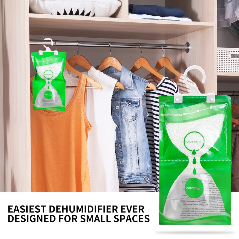 Wardrobe Moisture Absorber 7 Pack Hanging Dehumidifier Against Moisture Anti-Mould