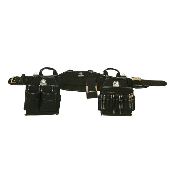 Gatorback B240 Electrician's Combo with Pro-Comfort Back Support Belt. Heavy Duty Ventilated Work Belt (XXX-Large 50-55 inches)