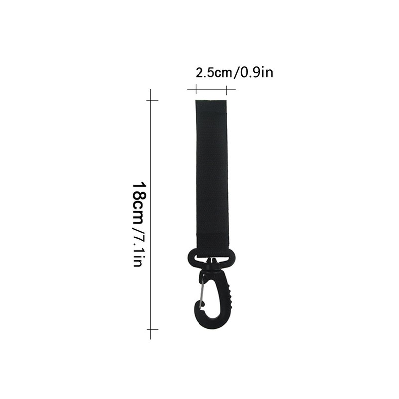 Stroller Carabiner Clip | 360-degree Rotating Bag Clips | Rotating