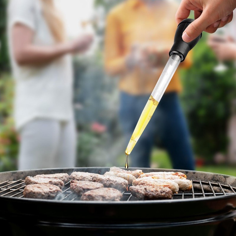 4-Piece Grill Dripper Large Pipette Large Syringe Cooking Dripper Turkey