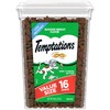 Temptations Classic Crunchy and Soft Cat Treats, Seafood Medley Flavor,