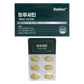 자연새긴 트루세틴 브로멜라인 퀘르세틴 900mg x 30정 1개 / 써클 Natural Carved Trucetin Bromelain Quercetin 900mg x 30 Tablets 1 Pack / Circle