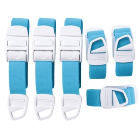 6Pcs Blue First Aid Emergency Tourniquet Buckle Outdoor Tourniquet Survival Tools