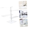 BUGUUYO Spectacle Holder Display Rack Acrylic 4-layer Glasses Showcase Tool