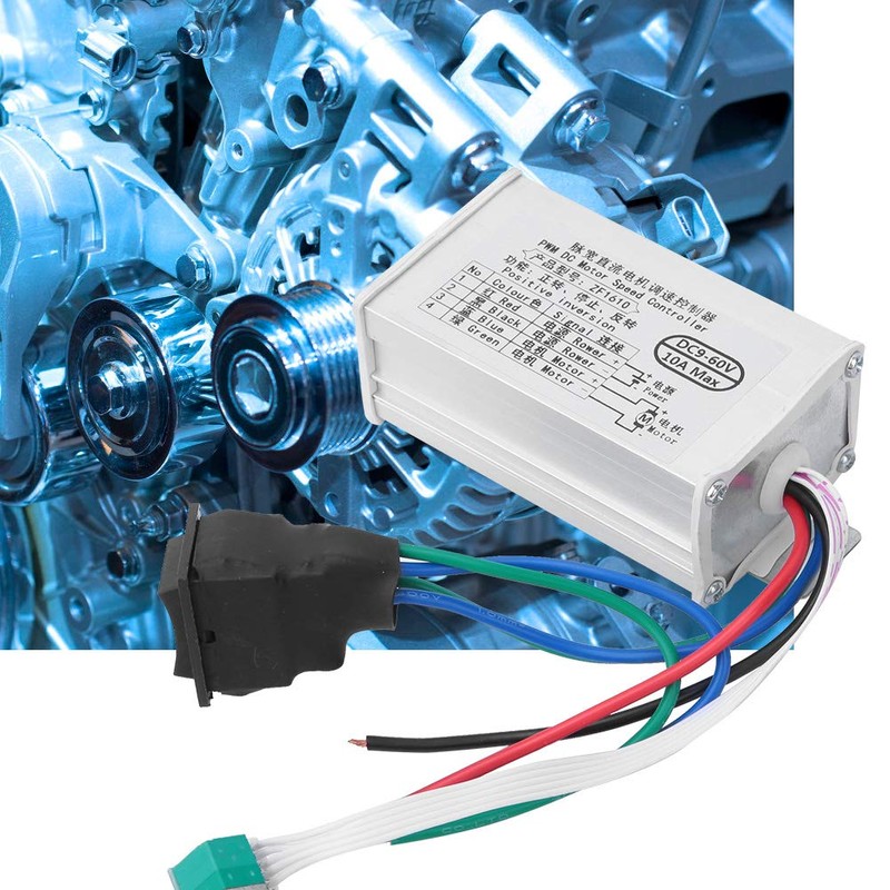 DC Motor Speed Controller, 9V, 12V, 24V, 36V, 48V, 60V