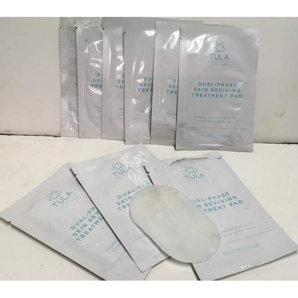 TULA Lot of 10~ TULA Dual-Phase Skin Reviving Treatment Pads