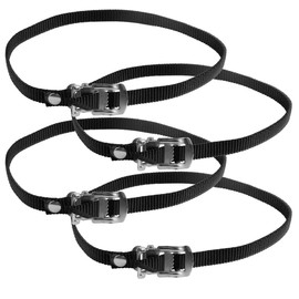 Thyonta 4 PCS Bike Pedal Straps - Bike Pedals Clips Adjustable Toe Strap Straps Outdoor Cycling Stationar for Exercise Spin Bike Outdoor Bicycles Outdoor Cycling and Indoor Stationary Bike DIY