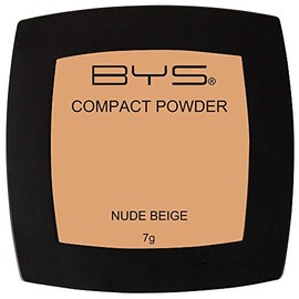 BYS Pressed Compact Powder, Nude, 1 count