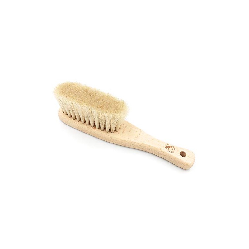 Art Brush for Luxury Cashmere Clothes Brush Square Paulownia Box