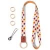 SENLLY Lanyard for keys, original pattern design, ID holder, neck
