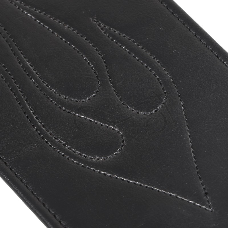 Unbranded Gas Tank Panel Bib PU Leather For Harley Dyna