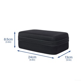 HEBEOT Custodia antiurto di alta qualità per caricabatterie e-bike. Proteggete il vostro dispositivo (24 x 13 x 8,5 cm