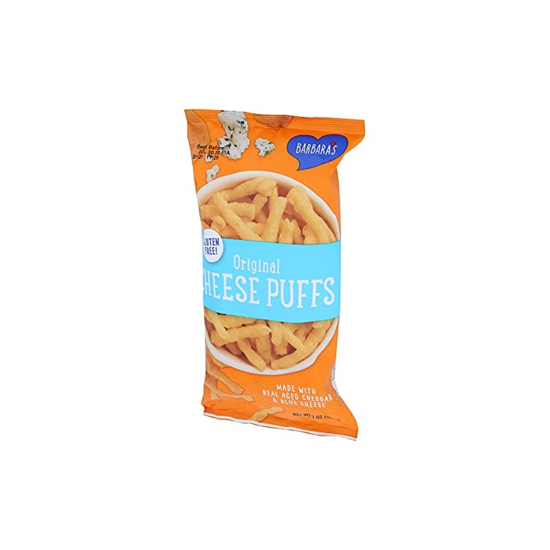 Barbara's Bakery, Original Cheese Puffs, 7 oz