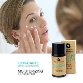 Facial Moisturising Cream Oil Free 50 ml Especially for Oily and Sensitive Skin Matte Effect Repairing and Antimicrobial Day and Night Woman and Man Magister Formula