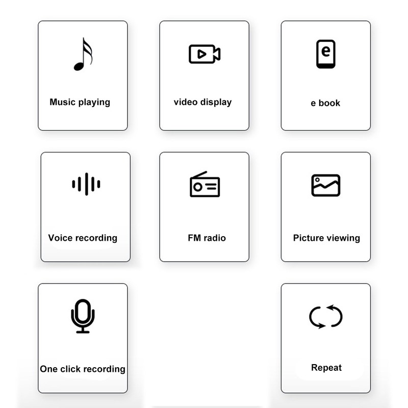 Voice Activated Recorder AI Smart HD Noise Reduction Bluetooth Speech