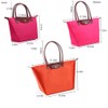 Blostirno Women's Tote Bag, Nylon, Foldable, Handbag, Waterproof, For Work,