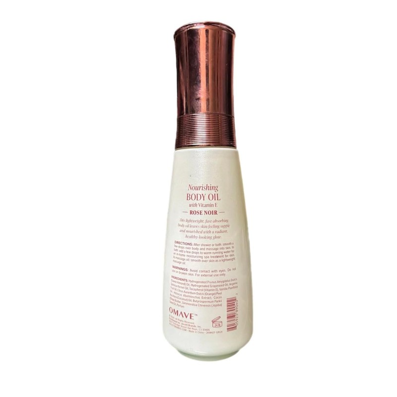 Generic OMAVE Nourishing Body Oil with Vitamin E, Rose Noir