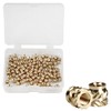Aicosineg Insert Nuts M3 x 3mm(L) x 4mm(OD) 100pcs Knurled