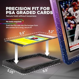 VALUN Protector de Lámina PSA 10 UNIDADES (MULTICOLOR) – Protector de Lámina PSA de TPU Duro para Tarjetas Calificadas – Protector de Lámina PSA para Láminas PSA – Protector de Lámina de Tarjeta para