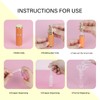 LUEXBOX 3 Pack Portable Perfume Bottle for Travel, Mini Refillable