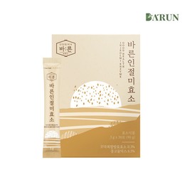 건강한약속바른 바른 저분자 콩고물 인절미 효소 30포x1박스(총 30포) Healthy Promise Right Low-Molecular Soybean Powder Injeolmi Enzyme 30 Packs x 1 Box (Total 30 Packs)