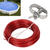 Depisuta 150ft Pool Cover Cable and Winch Kit, Pool Cover