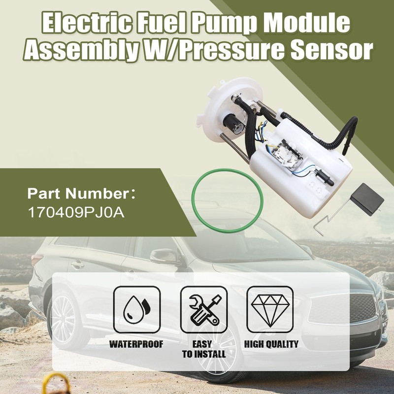 Priprilod Electric Fuel Pump Module Assembly with Pressure Sensor Compatible