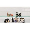 Abbott Collection Cuddling Cat Salt & Pepper-3.75" H, 3.75 inches