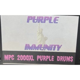 AKAI MPC 2000XL "PURPLE DRUMS" Sound Disks (Floppy Disk)