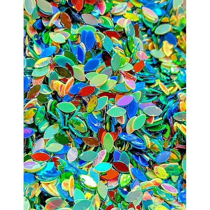 Unique Nail Creations FLOWER PETAL Spangle~YOU CHOOSE~Nail•Ac - POPPY