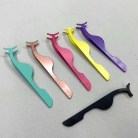 Eyelash Tweezer Eyelash Tool Self-Eyelash Application 7ea