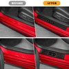 PeakPurit 4PCS Car Door Edge Guards Door Sill Protector for