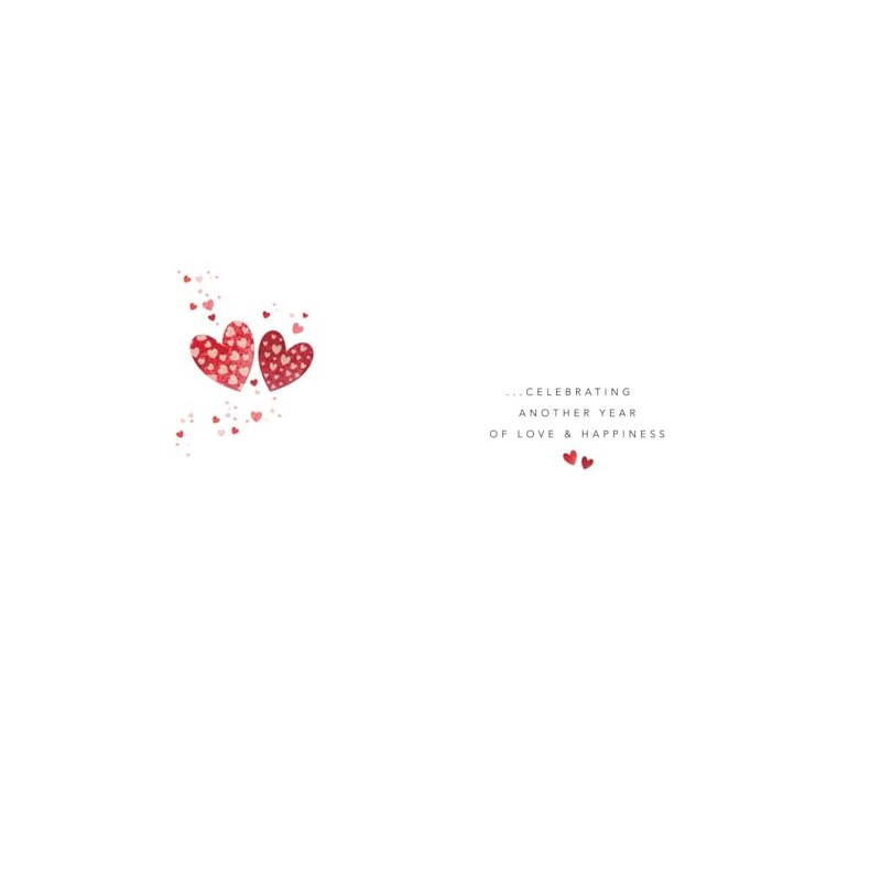 Piccadilly Greetings Anniversary Card, Brother & Sister-in-Law - 8 x