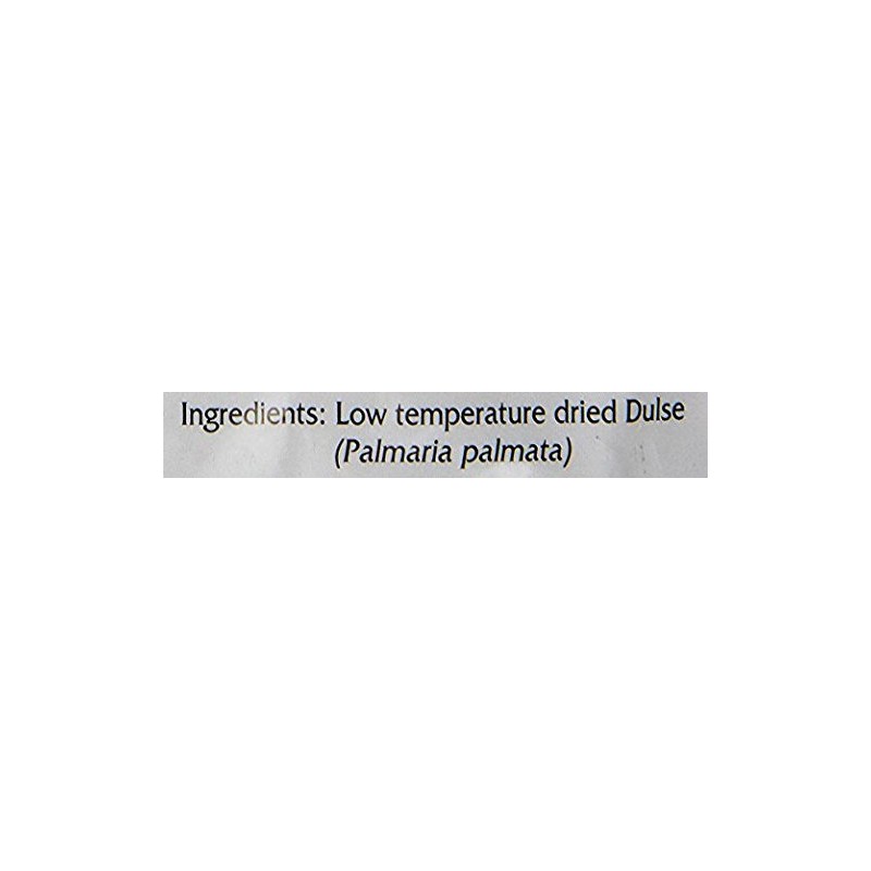 Dulse Flakes - Certified Organic- Sea Vegetables, washed, Pure Vegan-