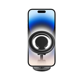 Adunsiaoto Handyhalterung Autos Magnet, Faltbare Magnets Halterung Autos Handy, Autohalterung Starker Magnet, Legierung Faltbar & 360° Drehbar, Kfz Handyhalterung Cars Holder Für Smartphones