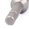 sourcing map 135mm Long 8mm Hex Nut Socket Slotted Extension