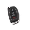 Car Key Case 4 Buttons Car Key Cover for Hyundai