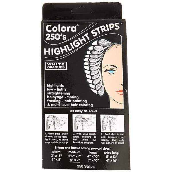Colora 250 Highlight Strips 4x7