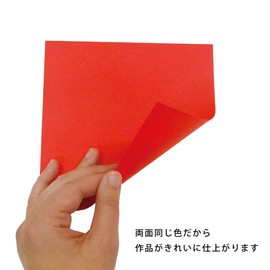 Ehime Paper RDO-2530 Double-Sided Same Color Origami Large Size 9.8 inches (25 cm), 30 Sheets