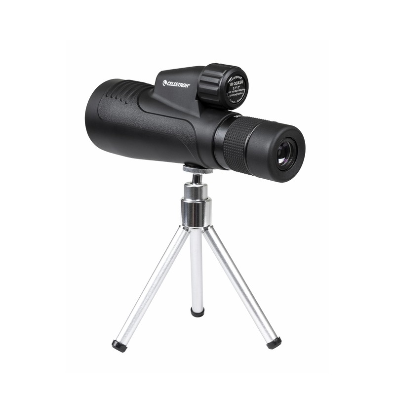 Celestron 72373 Outland X 10-30x50mm Waterproof Monocular with Tripod, Cleaning