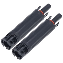 2 pcs 1000V Solar Panel Cable Connector Parts Built in Anti Backflow Built in Diode IP68 MC-F (20A)