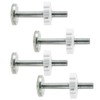 Pressure Mount Baby Gate Threaded Pivot Rod, 4-Pieces Pivot Screw